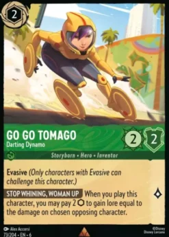 Go Go Tomago, Darting Dynamo - Azurite Sea