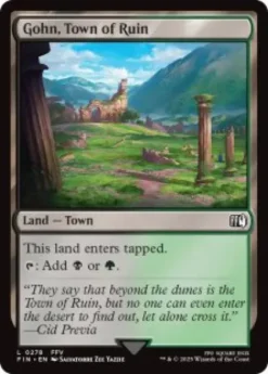 Gohn, Town of Ruin (foil) - Final Fantasy