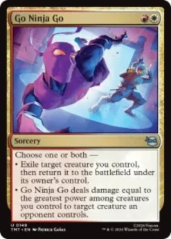 Go Ninja Go (foil) - Teenage Mutant Ninja Turtles