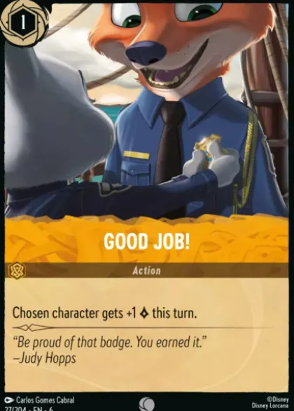 Good Job! (foil) - Azurite Sea