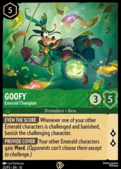 Goofy, Emerald Champion (foil) - Promo Set 3