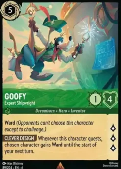 Goofy, Expert Shipwright (foil) - Azurite Sea