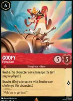 Goofy, Flying Goof (foil) - Azurite Sea