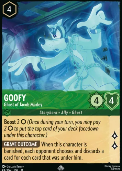 Goofy, Ghost of Jacob Marley - Winterspell