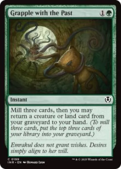 Grapple with the Past (foil) - Innistrad Remastered