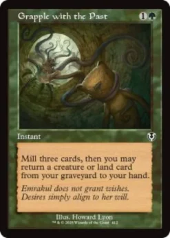 Grapple with the Past (foil) (showcase) - Innistrad Remastered Varianten