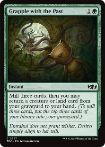 Grapple with the Past - Tarkir: Dragonstorm Commander