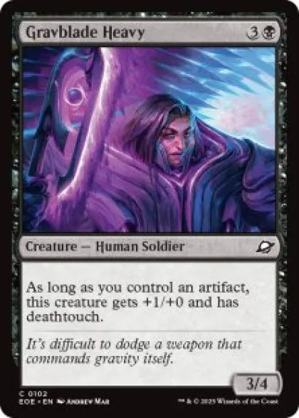 Gravblade Heavy - Edge of Eternities