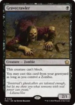 Gravecrawler - Foundations Commander Decks