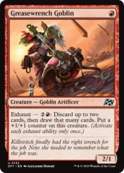 Greasewrench Goblin (foil) - Aetherdrift