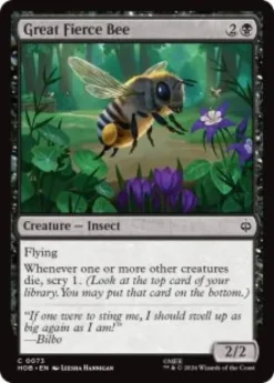 Great Fierce Bee - The Hobbit