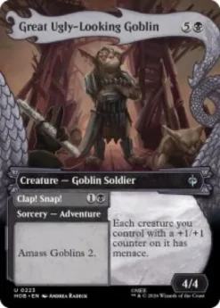 Great Ugly-Looking Goblin (#223) (borderless) - The Hobbit Varianten