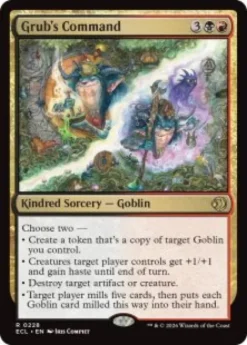Grub's Command (foil) - Lorwyn Eclipsed