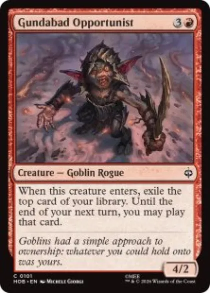 Gundabad Opportunist (foil) - The Hobbit