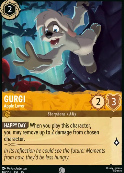 Gurgi, Apple Lover (foil) - Whispers