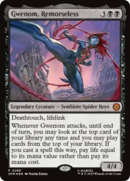 Gwenom, Remorseless (foil) - Marvel's Spider-Man Promo's