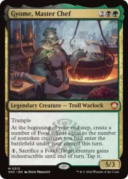 Gyome, Master Chef - Secrets of Strixhaven Commander