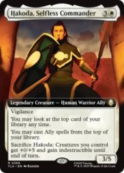 Hakoda, Selfless Commander (extended art) - Avatar: The Last Airbender Varianten