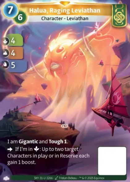 Halua, Raging Leviathan (U-3266) - skybound unique