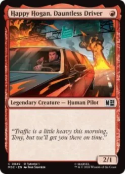 Happy Hogan, Dauntless Driver (#849) - Marvel Super Heroes Commander