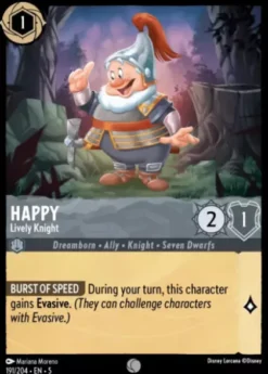 Happy, Lively Knight - Shimmering Skies