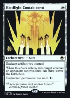 Hardlight Containment (foil) - Edge of Eternities prerelease Promo's