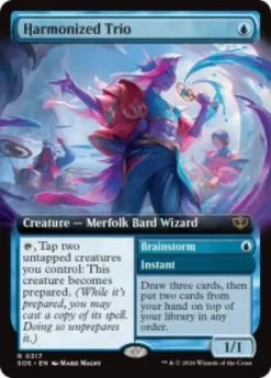 Harmonized Trio (foil) (extended art) - Secrets of Strixhaven Varianten