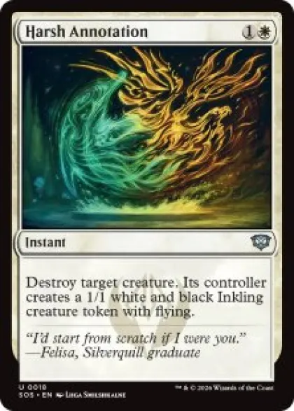 Harsh Annotation - Secrets of Strixhaven