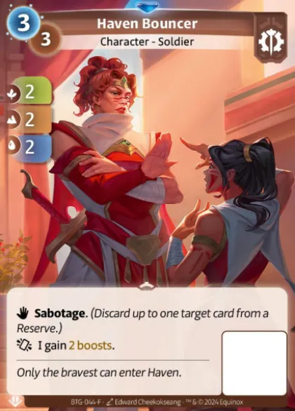 Haven Bouncer (F) - Altered Beyond the Gates