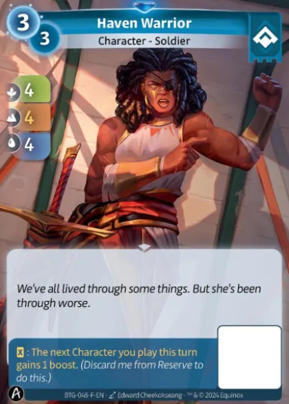 Haven Warrior (F) - Altered Kickstarter