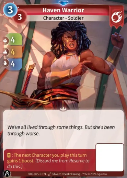 Haven Warrior (R) - Altered Kickstarter