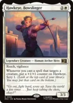 Hawkeye, Bowslinger - Marvel Super Heroes Commander