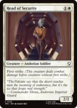 Head of Security - Star Trek Commander