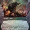 Head of the Hunt (#260) (surge foil) (borderless) - The Hobbit Varianten