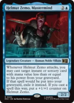 Helmut Zemo, Mastermind (surge foil) - Marvel Super Heroes Commander
