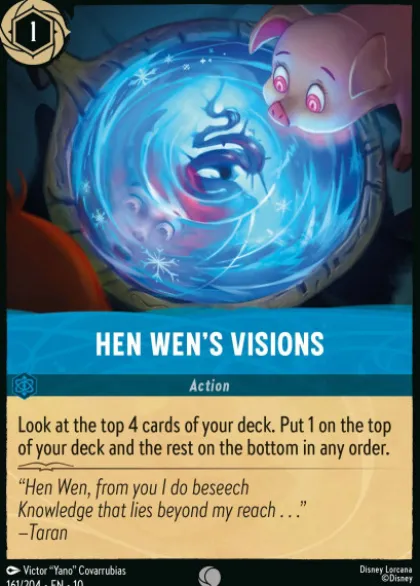 Hen Wen's Visions (foil) - Whispers in the Well