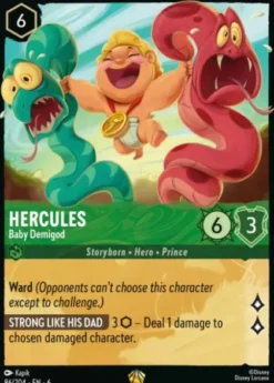 Hercules, Baby Demigod (foil) - Azurite Sea