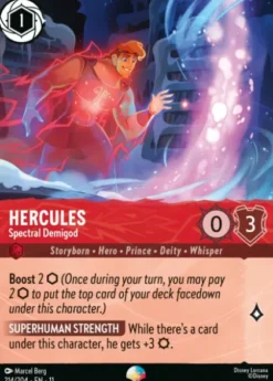 Hercules, Spectral Demigod (foil) (borderless) - Winterspell