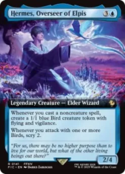 Hermes, Overseer of Elpis (foil) (extended art) - Final Fantasy Commander Varianten