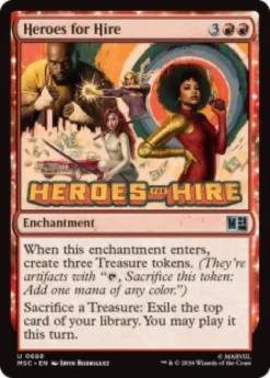 Heroes for Hire - Marvel Super Heroes Commander