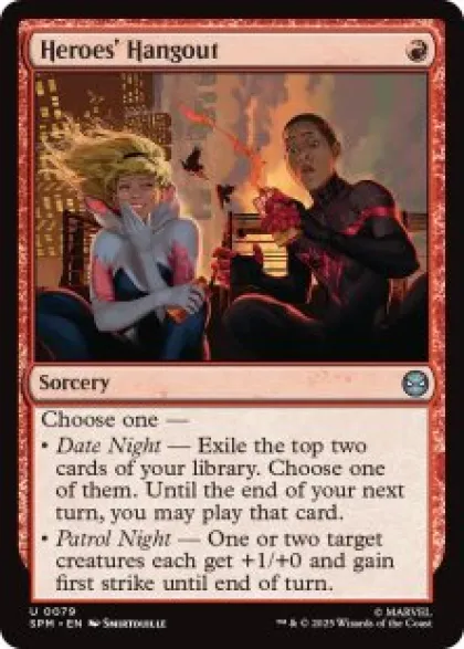 Heroes' Hangout (foil) - Marvel's Spider-Man