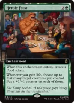 Heroic Feast (extended art) - Marvel Super Heroes Varianten