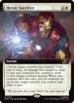 Heroic Sacrifice (extended art) - Marvel Super Heroes Commander Varianten