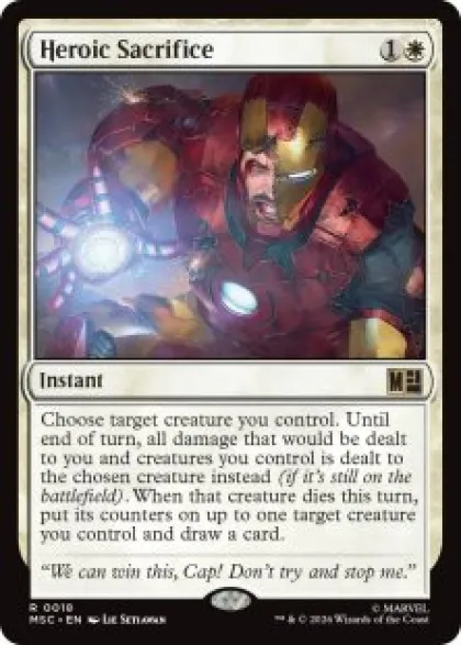 Heroic Sacrifice - Marvel Super Heroes Commander