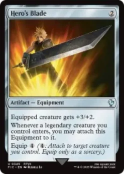 Hero's Blade - Final Fantasy Commander