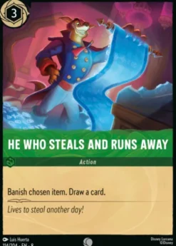 He Who Steals and Runs Away (foil) - Reign of Jafar