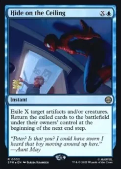 Hide on the Ceiling (foil) - Marvel's Spider-Man Prerelease Promo's