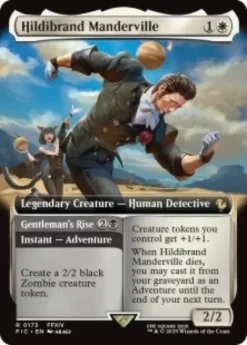 Hildibrand Manderville (foil) (extended art) - Final Fantasy Commander Varianten