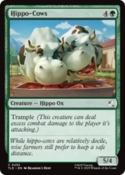 Hippo-Cows (foil) - Avatar: The Last Airbender Eternal
