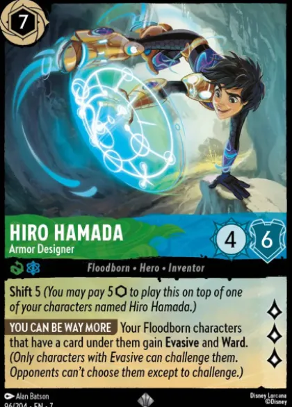 Hiro Hamada, Armor Designer - Archazia's island